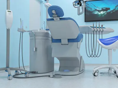 Modern Dental Office 3D model