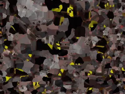 Industrial Command Throne 3D model