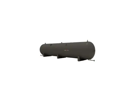 Gasholder above-ground HEATEX Free 3D model