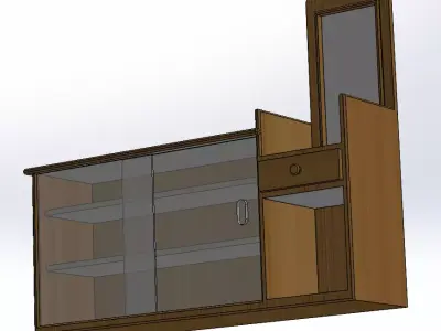 Dressing Table 3D print model