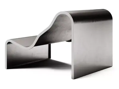 Muuto Dream View Bench Outdoor 3D model