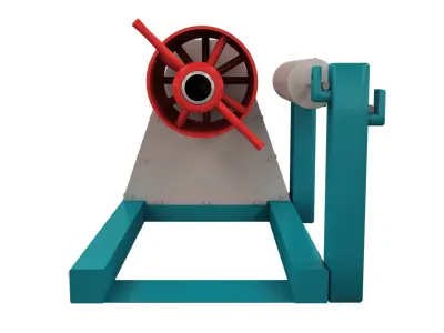 Roll Pickup machine 3D model