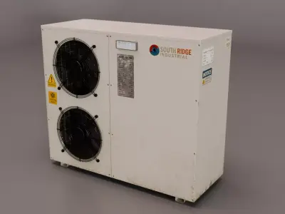 HVAC dirty 3D model