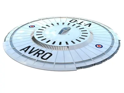 Avro Canada Project Y-2 Silver Bug 3D model