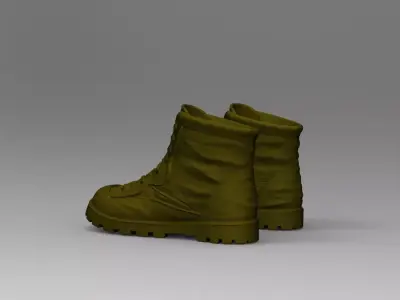 British Military Boots 3D print model