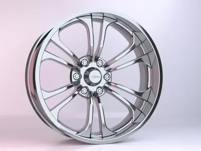 Raceline 282 Jaded Wheels Low-poly 3D model