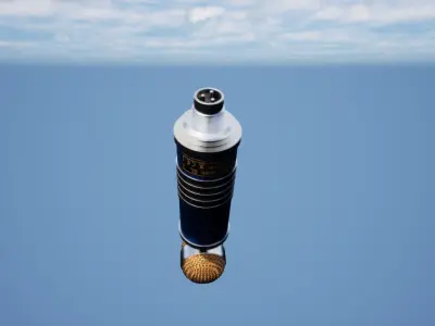 High Quality Studio Microphone - Bluehawk SL 3D model