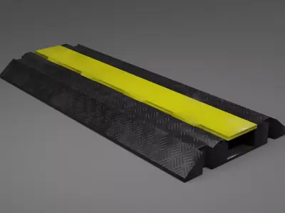 Cable Protector game ready Free low-poly 3D model