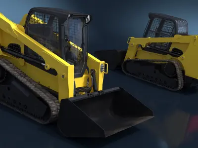  Skid Steer or Compact Track Loader Yellow 