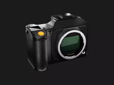 Hasselblad Camera X2D-100C Blender Project Source File 3D model