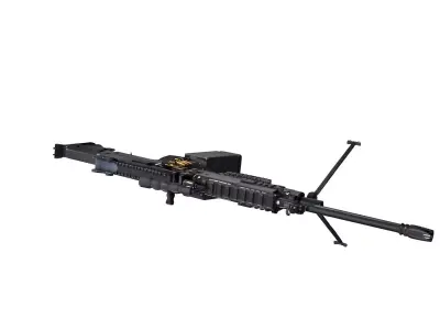 KMG762   machine gun 3D model