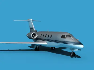 Cessna Citation 650 III V12 3D model