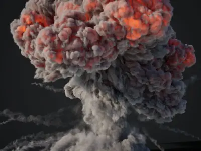 VDB Animated Explosion Pack vol2 Part2