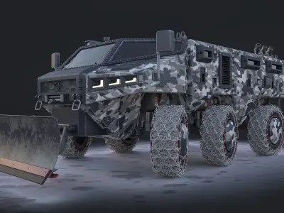 APC - Winter Version 3D model