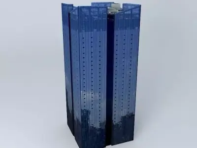 W Tower JK  São Paulo Tower Free 3D model