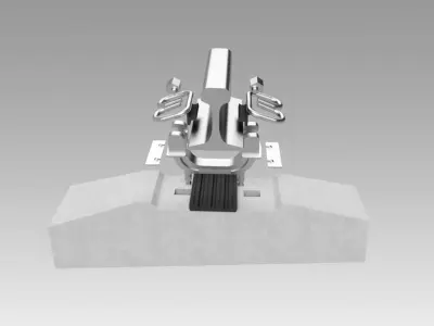 Rail fastening ARS-4 3D model