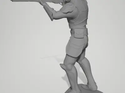Enforcer Arcane League of Legends print ready model 3D print model