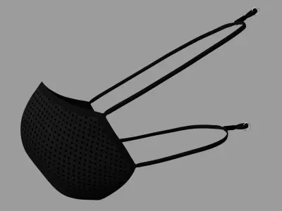 Mask Model face Free 3D model