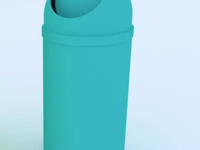 Ttrash can 3D model
