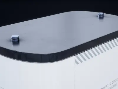  Airport Cargo Robot Vehicle Movus PBR 