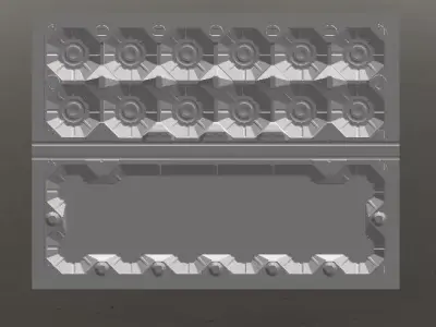 egg tray 12 pice hybrid  3D model