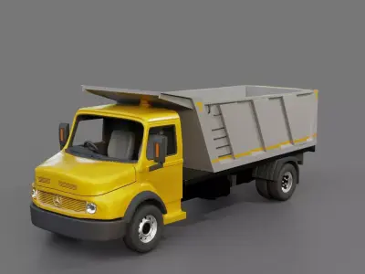 Mercedes Benz Dump TruckL1413 3D model