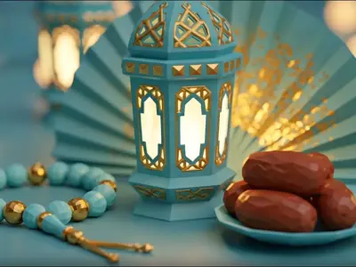 RAMADAN VIDEO  3D model
