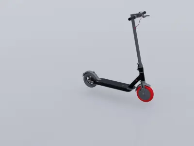 THE KID SCOOTER  Free low-poly 3D model