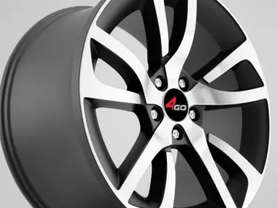 4go wheel rims 3D model