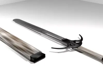 Sword - Fantasy Type 2 3D model