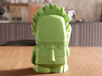 Aztec Chief Figure STL File - 167 3D print model