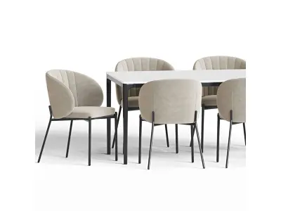 Dining Set 98 3D model