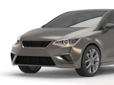 Generic Hatchback 03 3D model