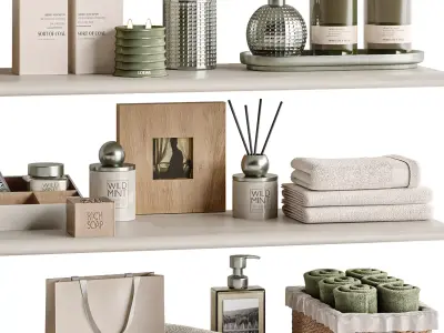 Bathroom Accessories 38 3D model