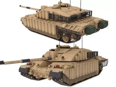 Challenger 2 3D model