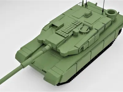 M1 A1 Abrams 3D model