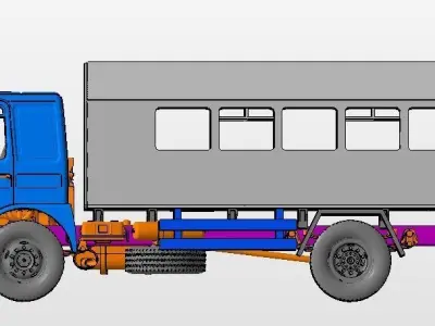 ROMAN Truck Atelier 3D print model