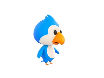 Character168 Bird 3D model