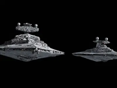 ImperialII high res 3d model 3D model