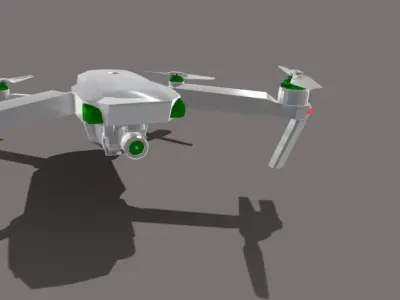 mavic pro 3D model