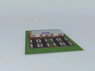 Carrefour Market Free 3D model purchase