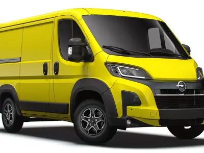 Opel Movano Van L1H1 2024 3D model