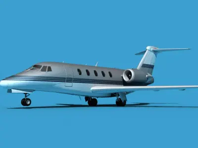 Cessna Citation 650 III V12 3D model