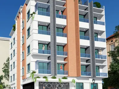 Residential Building 3D model buy