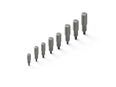 ROTARY HANDLES 3D model