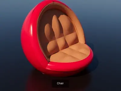 Chair Collection 3D Model Pack