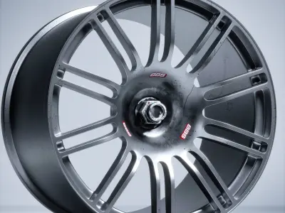 BBS - RE594 RE595 Low-poly 3D model