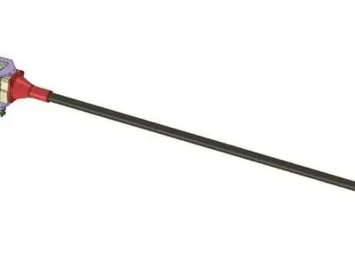 DIY boat engine Free 3D model