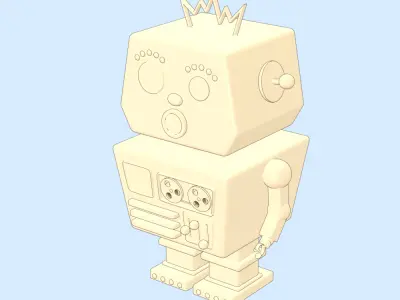 Toy Robot  3D model