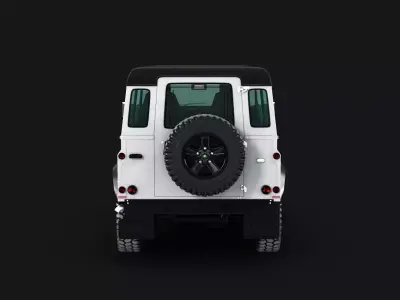 Land Rover Defender 90 3D model